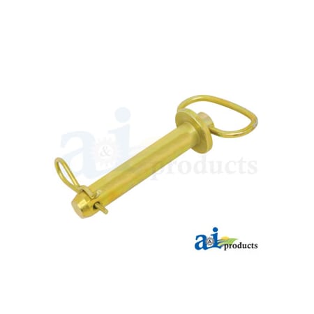 A & I Products Hitch Pin, Machined, 7/8" x 4 1/4 6" x3.5" x2" A-HPL106